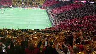 Atlanta United Tifo Display East Conference Finals vs Redbulls 11252018 [upl. by Dianthe]