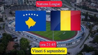 LiveKosovoRomania  Nations League  Romania spulberă Kosovo 03 rez final [upl. by Clein]