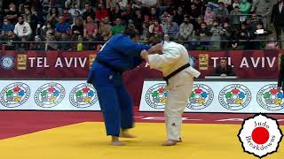 Judo Womens  Raz Hershko vs Kamila Berlikash  O78 Grand Slam Tel Aviv 2022 [upl. by Nallac]