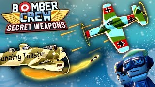 NEW Bomber Crew SECRET MISSIONS DLC Missiles German UFOs Bomber Crew DLC Part 1 [upl. by Omer]