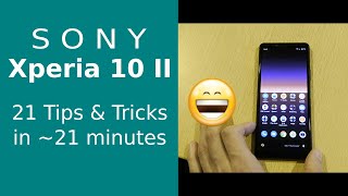 Xperia10 II Tips amp Tricks [upl. by Moran269]