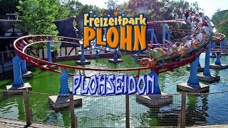 Freizeitpark Plohn Plohseidon Mitfahrt in 4K [upl. by Wichern]