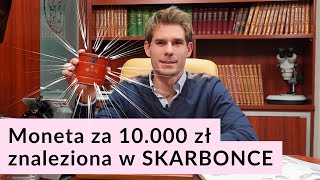 Moneta za 10000 złotych znaleziona w starej skarbonce trafia na Aukcję 43 Niemczyk [upl. by Denae]