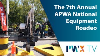 Public Works Equipment Operators Compete  The 7th Annual APWA National Equipment Roadeo [upl. by Jaala]