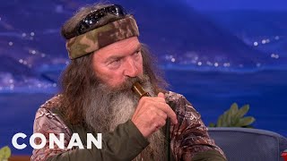 Duck Commanders Teach Conan To Make Duck Calls  CONAN on TBS [upl. by Iorgo991]