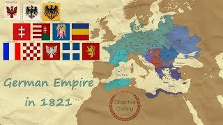 EU IV  An early Reich  Empire of Germany  Timelapse [upl. by Aslam]