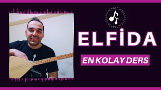 NOTASIZ BAĞLAMA SAZ ÖĞRENME  ELFİDA  EN KOLAY DERS [upl. by Artkele]