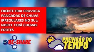 🔴 PREVISÃO DO TEMPO PARA HOJE 22 DE OUTUBRO DE 2024 [upl. by Hollah]