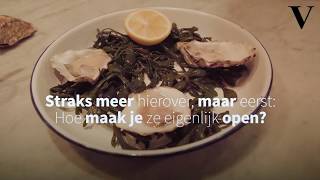 Oesters hoe maak je ze open en welke moet je hebben [upl. by Odnomyar819]