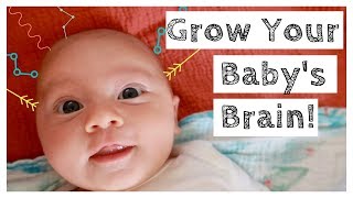 BABY PLAY  HOW TO PLAY WITH 03 MONTH OLD NEWBORN  BRAIN DEVELOPMENT ACTIVITIES [upl. by Dranik]