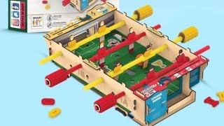 smartivity foosball  how to play  ⚽play  fun sports kids toy [upl. by Leahcimnaj611]