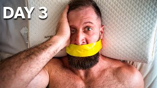 I Taped My Mouth Shut For 30 DAYS [upl. by Kciv244]