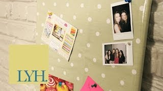 Oilcloth Notice Board Made At Home S01E48 [upl. by Gerc]