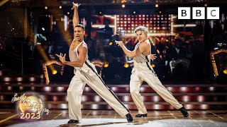 Layton Williams amp Nikita Kuzmin Jive to Shake Ur Body by SHY FX TPower and Di ✨ BBC Strictly 2023 [upl. by Kcorb]