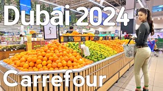 Dubai 4K Prices in Dubai Carrefour Hypermarket Full Review 2024 🇦🇪 [upl. by Oulman]