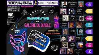 Inauguration de la Galerie du Diable [upl. by Hallett]