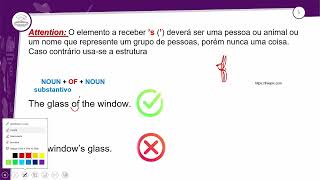 131  LEARNING THE GENITIVE CASE  INGLÊS  1º ANO EM  AULA 1312024 [upl. by Sitof]