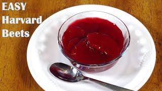 Delicious Sweet and Sour Harvard Beets  Home cooking  So Easy to make [upl. by Jardena]