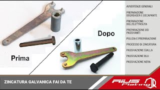 Zincatura a freddo fai da te  restaura la tua moto o la tua auto con i nostri Kit [upl. by Yajnas]