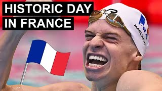 PARIS OLYMPIC SWIMMING DAY 2 FINALS RACE RECAP [upl. by Naji]