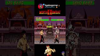 derrotando o Shao Kahn mk2 mk3 mkgames retro retrogaming liukang shaokahn [upl. by Rafaelle]