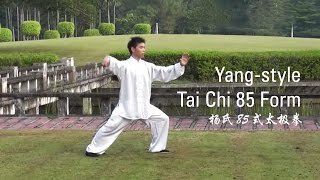 YangStyle Tai Chi 85 Form  Part 1 杨氏85式太极拳 [upl. by Elinet]