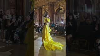 Maymay singing AMAKABOGERA in Paris Fashion Week [upl. by Xilef]