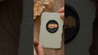 Autumn 🍂 waxseal diy autumncolors waxsealstamps [upl. by Silvia37]