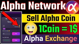 ALPHA COIN UPDATE IN HINDI  ALPHA BUY OR SELL [upl. by Merc956]