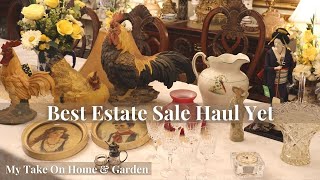 Best Estate Sale Haul Yet [upl. by Ariaes]