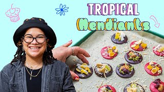 Try These Tropical BiteSized Chocolates  No Stove Needed  Tropical Mendiant  Pastries with Paola [upl. by Iderf]