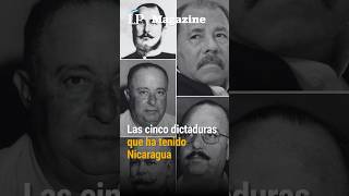 Las cinco dictaduras en la historia de Nicaragua [upl. by Cohbert]