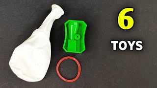 6 Easy Toys Making [upl. by Airtemad556]