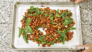 Quick amp Easy SlowRoasted Almonds with Sage Leaves [upl. by Alfredo915]