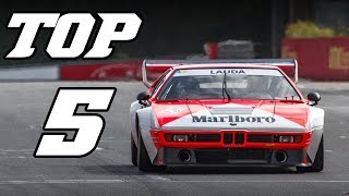 TOP 5  BEST BMW RACECAR SOUNDS [upl. by Notlaw]