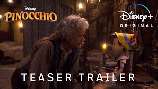 Pinocchio  Teaser Trailer  Disney [upl. by Yrocaj]