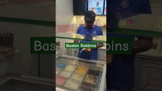 Ice Cream at Baskin Robbins youtubeshorts icecream [upl. by Furtek288]