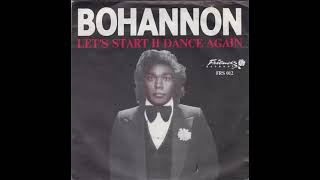 Bohannon – Lets Start II Dance Again instrumental loop Disco  Funk [upl. by Arbmahs]