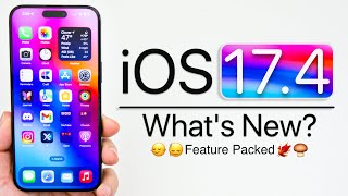 iOS 174 is Out  Whats New [upl. by Ahsad]