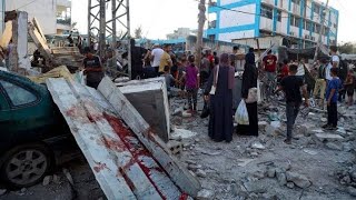 Northern Gaza Under Siege Latest Bombings Claim 22 Lives [upl. by Bret800]