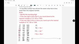 Rounding off  nearest 10 [upl. by Ecurb]