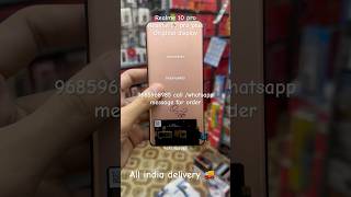 Realme 10 pro original display price  realme 10 pro plus original display price  mobilerepair [upl. by Aerdua846]