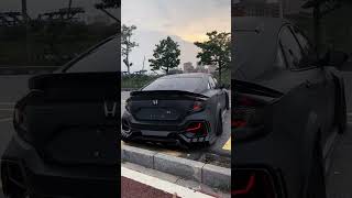 10thgeneration Civic spoiler modified😍❤️😈 car modified jdm honda civic shorts youtubeshorts [upl. by Enigroeg]