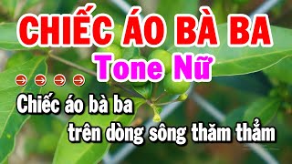 Karaoke Chiếc Áo Bà Ba Tone Nữ Nhạc Sống Mới Chuẩn Hay  Karaoke Tuyển Chọn [upl. by Pare]