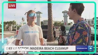 Trash Turtles host Madeira Beach cleanup [upl. by Morgenthaler13]