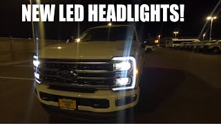 2023 Ford F250 Platinum at Night  Interior Exterior Drive [upl. by O'Brien939]