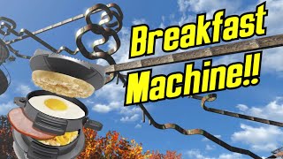 Fallout 4 Contraptions DLC  BREAKFAST MACHINE contraption [upl. by Aeki212]