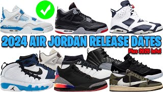 2024 AIR JORDAN RELEASE DATES ULTIMATE GUIDE ✅ [upl. by Ehsiom]