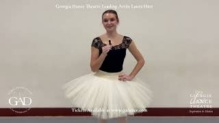 Georgia Dance Theatre Nutcracker Ballet 2023 Dew Drop Fairy Interview [upl. by Kwapong619]