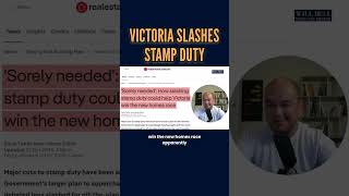 Stamp Duty Slashed in Victoria shorts australia victoria stampduty [upl. by Benni569]